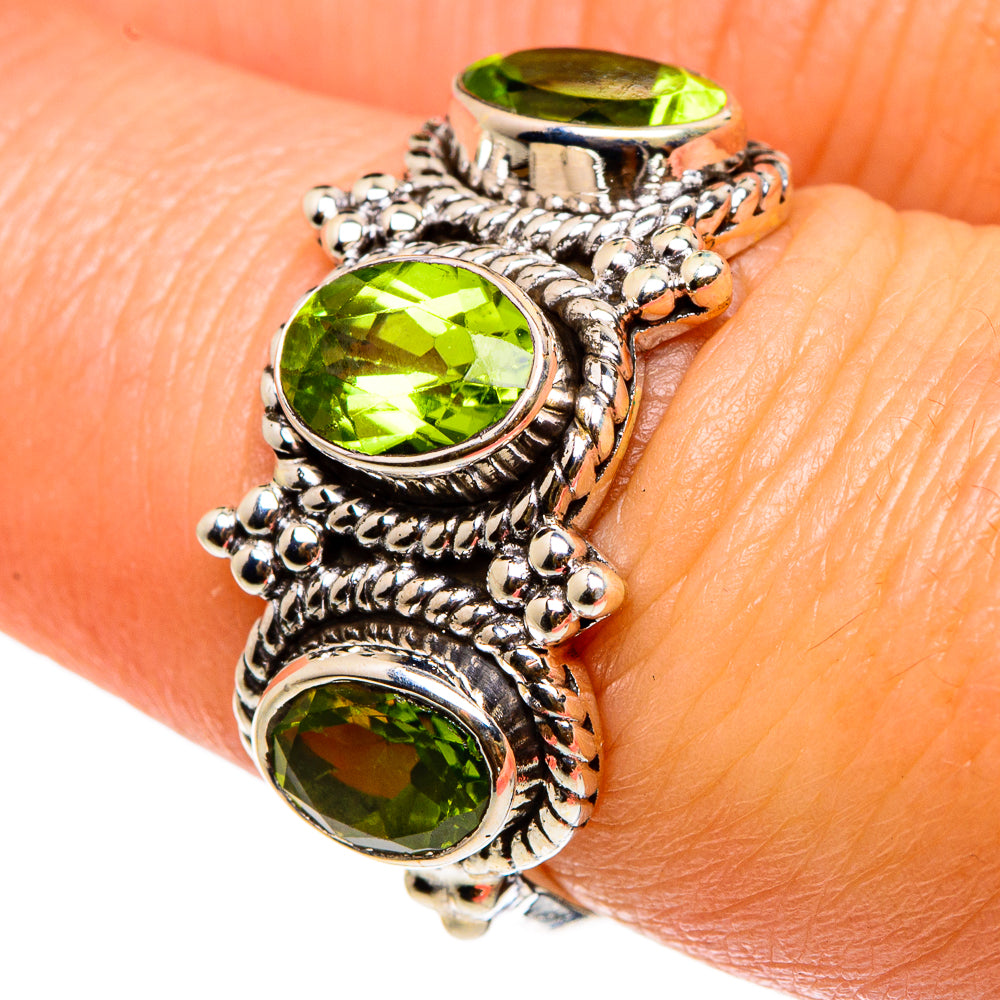 Peridot Rings handcrafted by Ana Silver Co - RING83162