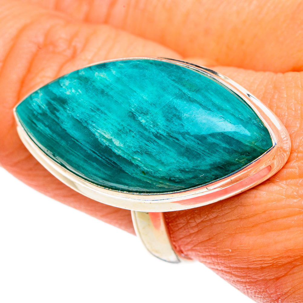 Amazonite Rings handcrafted by Ana Silver Co - RING83164