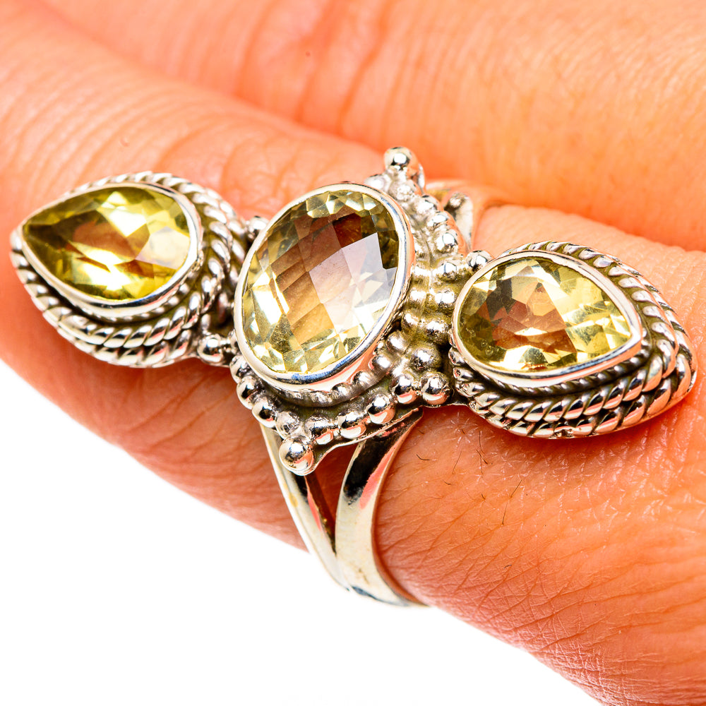 Citrine Rings handcrafted by Ana Silver Co - RING83190