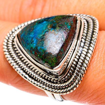 Shattuckite Rings handcrafted by Ana Silver Co - RING83197