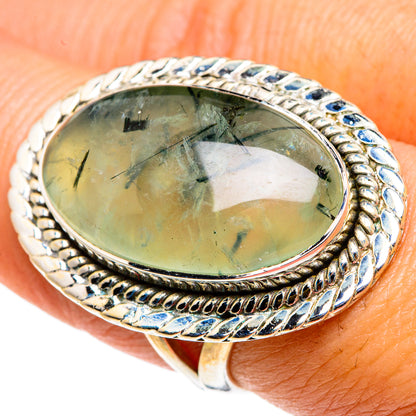 Prehnite Rings handcrafted by Ana Silver Co - RING83200