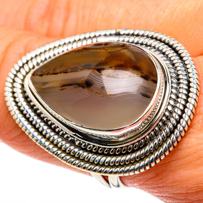 Montana Agate Rings handcrafted by Ana Silver Co - RING83205