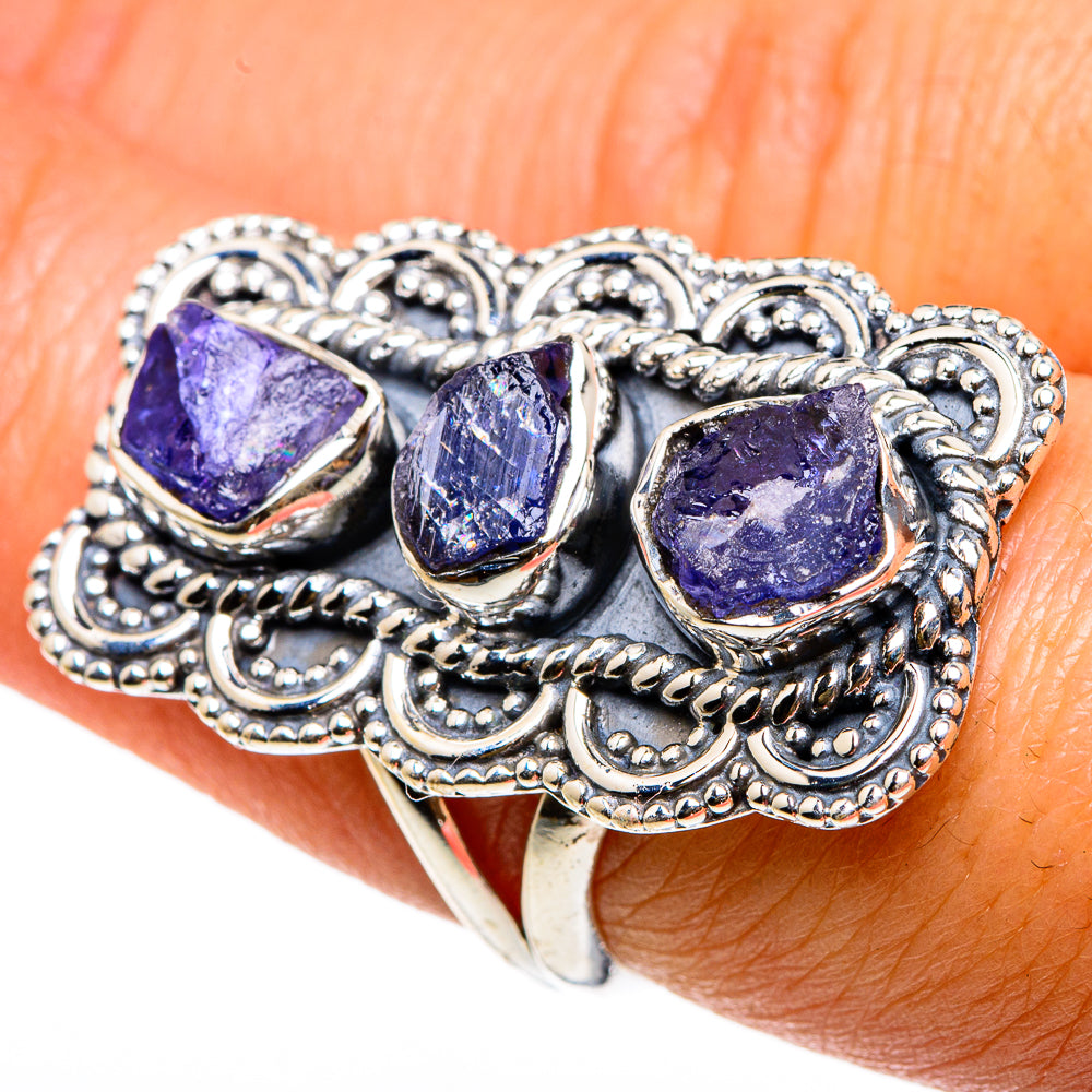 Tanzanite Rings handcrafted by Ana Silver Co - RING83211