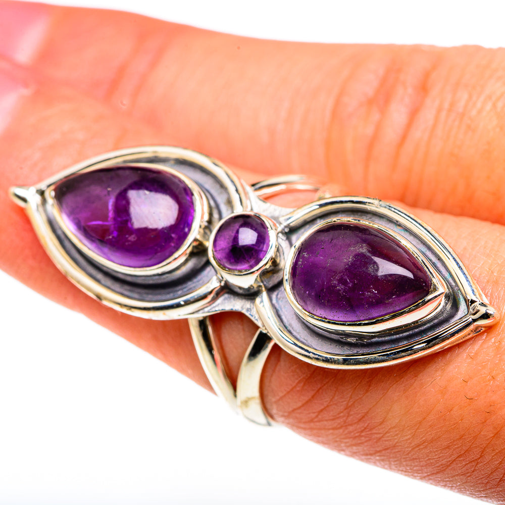 Amethyst Rings handcrafted by Ana Silver Co - RING83212