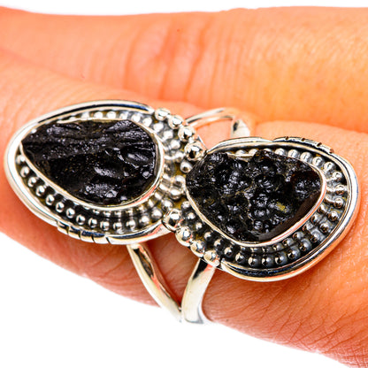 Tektite Rings handcrafted by Ana Silver Co - RING83219