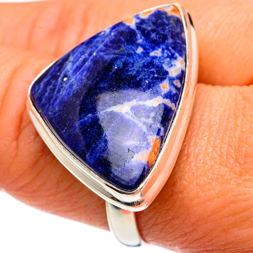 Sodalite Rings handcrafted by Ana Silver Co - RING83234