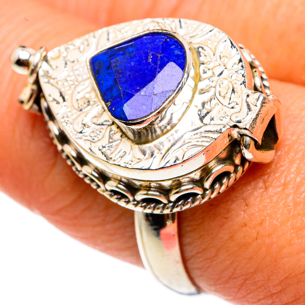 Lapis Lazuli Rings handcrafted by Ana Silver Co - RING83236