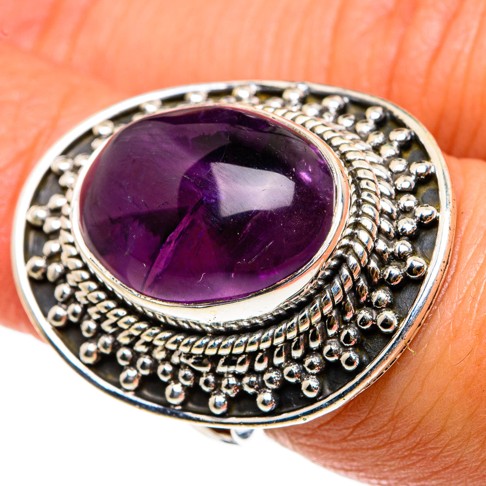Amethyst Rings handcrafted by Ana Silver Co - RING83253