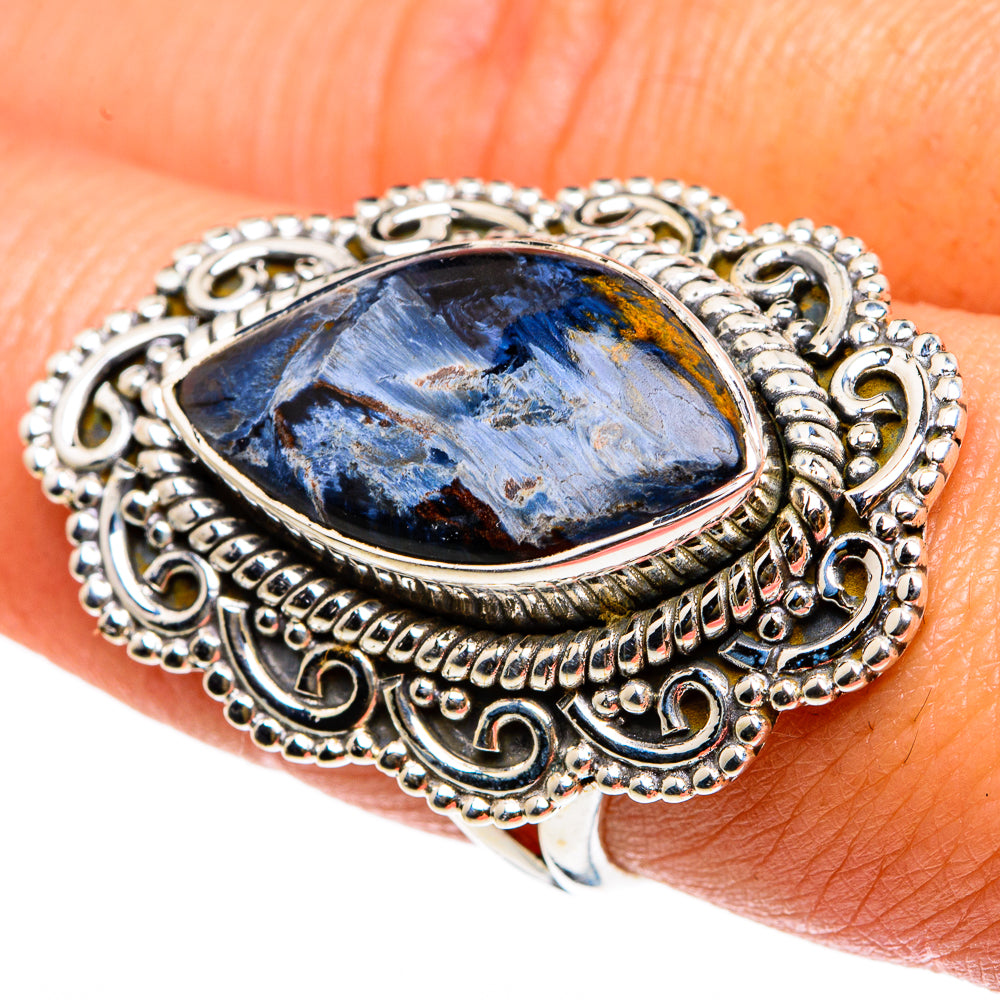 Pietersite Rings handcrafted by Ana Silver Co - RING83255