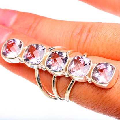 Kunzite Rings handcrafted by Ana Silver Co - RING83258