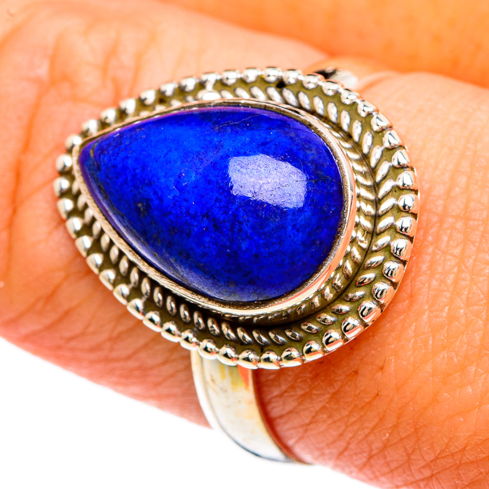 Lapis Lazuli Rings handcrafted by Ana Silver Co - RING83262