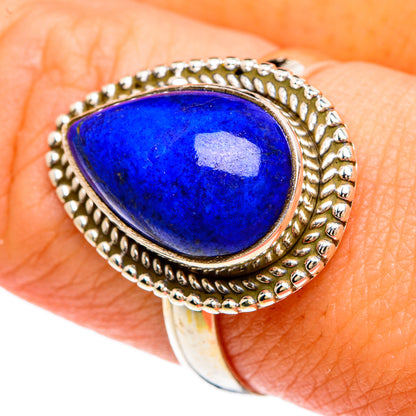 Lapis Lazuli Rings handcrafted by Ana Silver Co - RING83262
