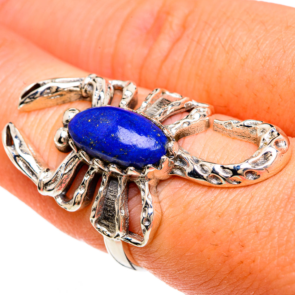 Lapis Lazuli Rings handcrafted by Ana Silver Co - RING83265