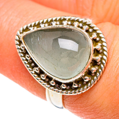 Aquamarine Rings handcrafted by Ana Silver Co - RING83266