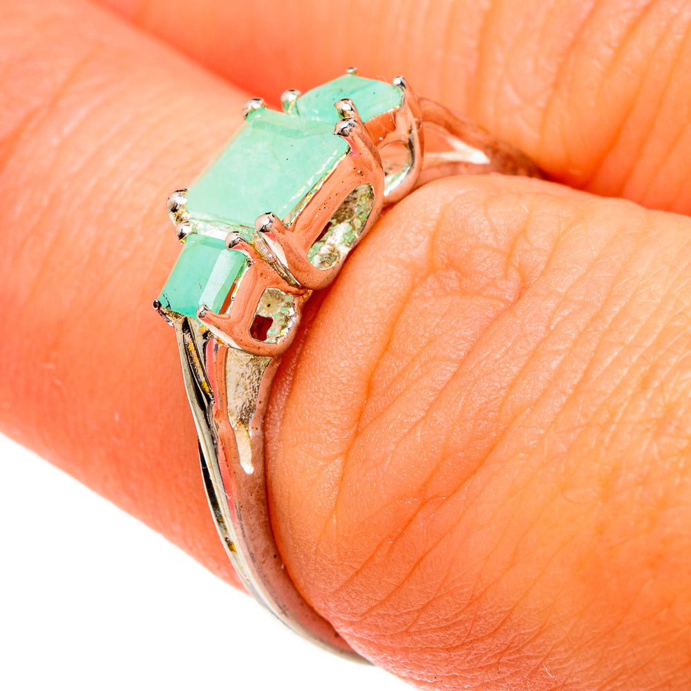 Emerald Rings handcrafted by Ana Silver Co - RING83268