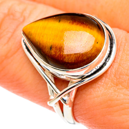 Tiger Eye Rings handcrafted by Ana Silver Co - RING83274