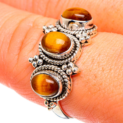 Tiger Eye Rings handcrafted by Ana Silver Co - RING83276