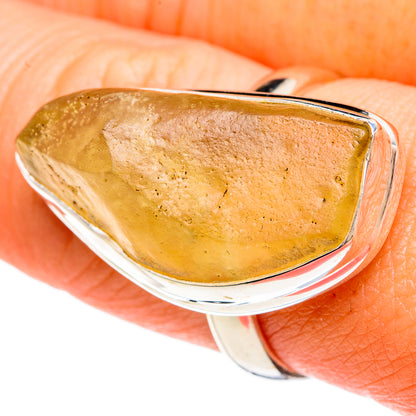 Libyan Glass Rings handcrafted by Ana Silver Co - RING83277