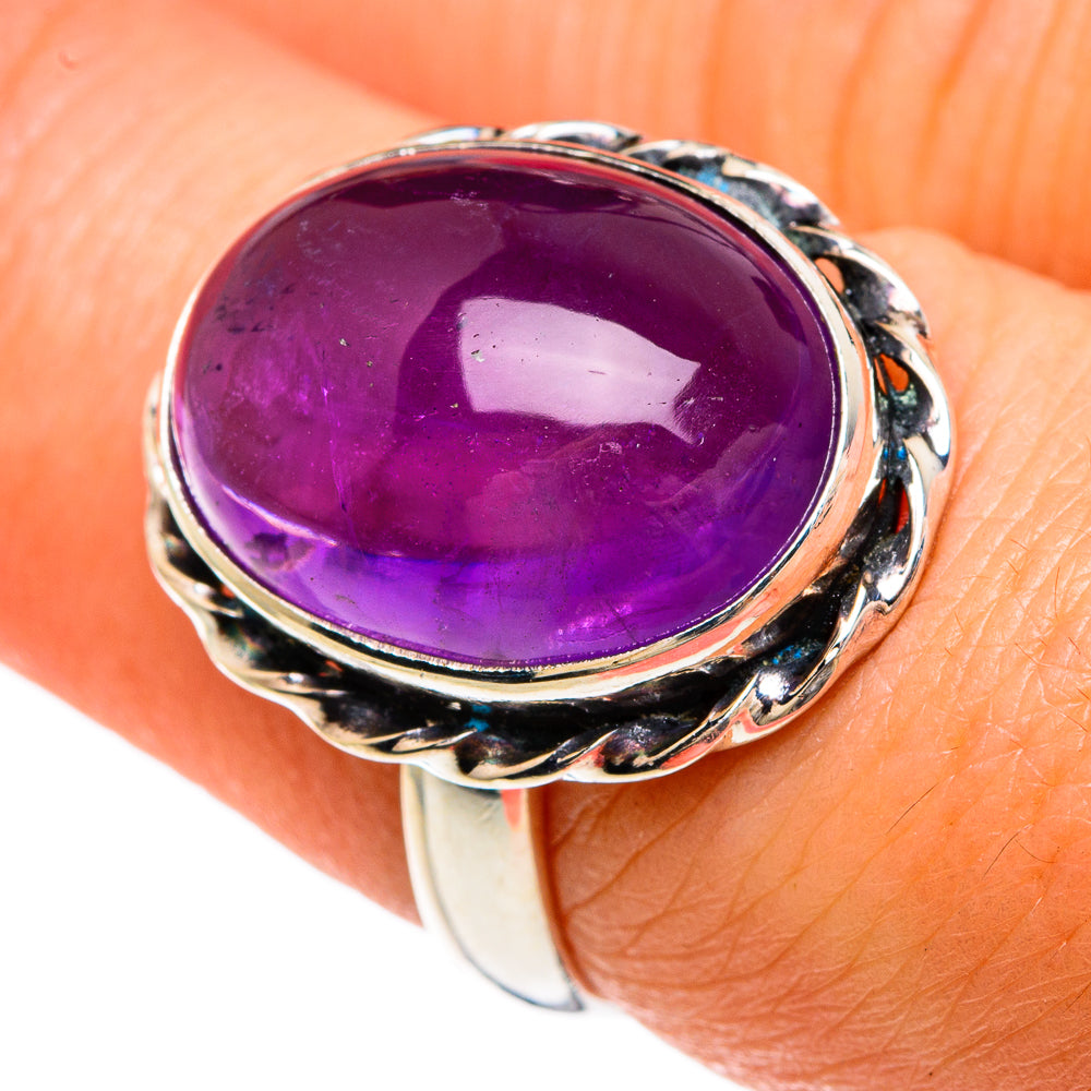 Amethyst Rings handcrafted by Ana Silver Co - RING83285