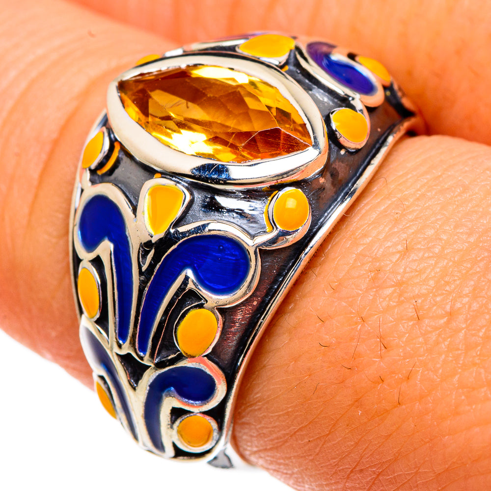 Citrine Rings handcrafted by Ana Silver Co - RING83293