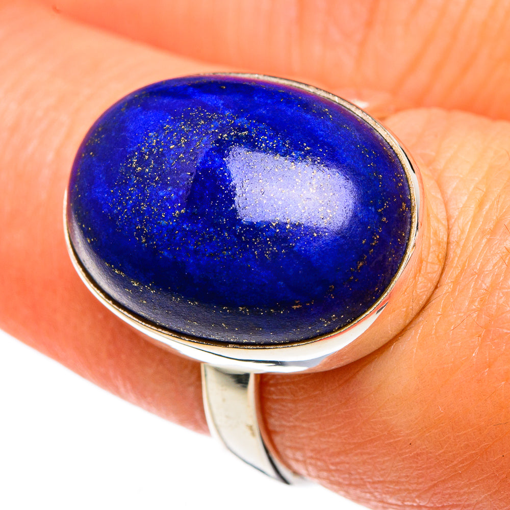 Lapis Lazuli Rings handcrafted by Ana Silver Co - RING83299