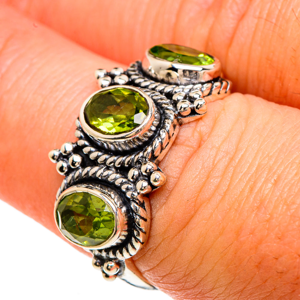 Peridot Rings handcrafted by Ana Silver Co - RING83305