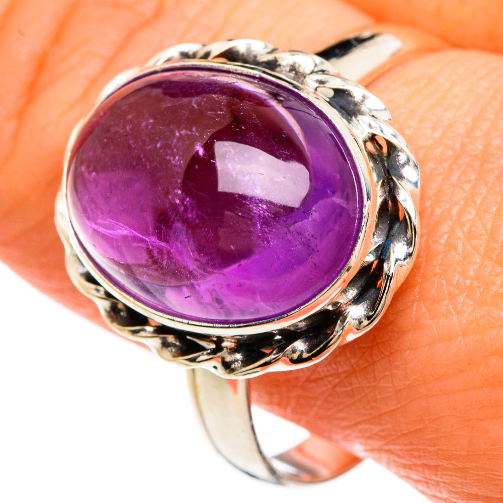 Amethyst Rings handcrafted by Ana Silver Co - RING83322