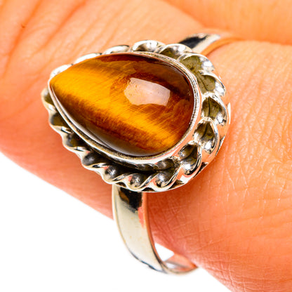 Tiger Eye Rings handcrafted by Ana Silver Co - RING83349
