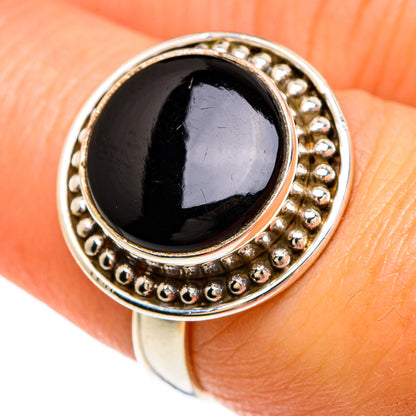 Black Onyx Rings handcrafted by Ana Silver Co - RING83360
