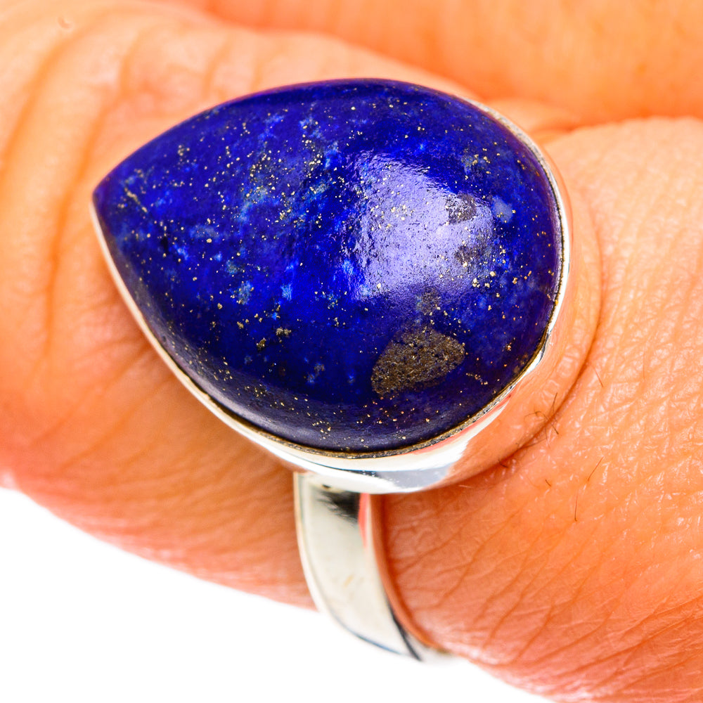 Lapis Lazuli Rings handcrafted by Ana Silver Co - RING83371