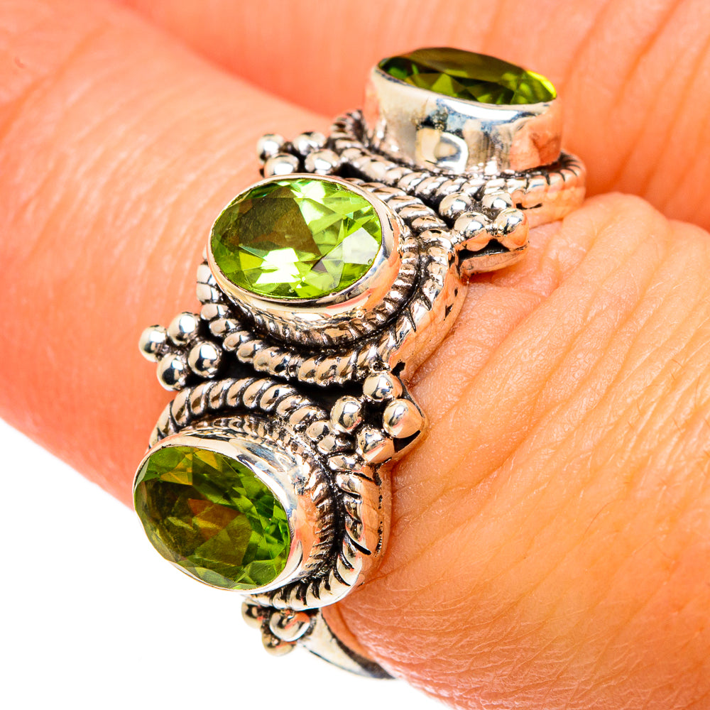 Peridot Rings handcrafted by Ana Silver Co - RING83376