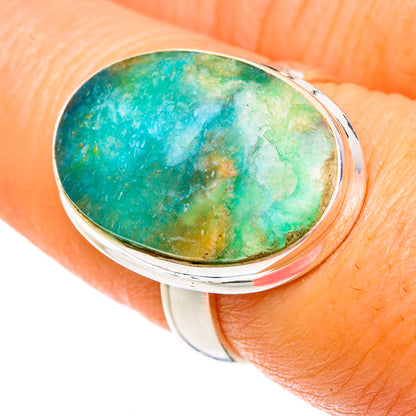 Peruvian Opal Rings handcrafted by Ana Silver Co - RING83377