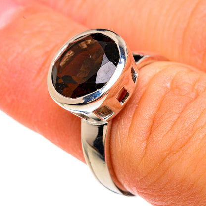 Smoky Quartz Rings handcrafted by Ana Silver Co - RING83383