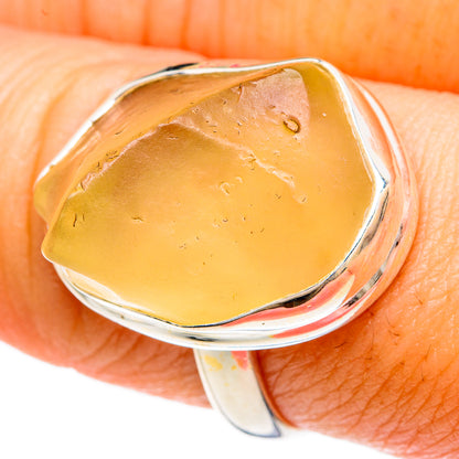 Libyan Glass Rings handcrafted by Ana Silver Co - RING83386