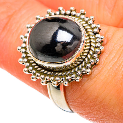 Hematite Rings handcrafted by Ana Silver Co - RING83404