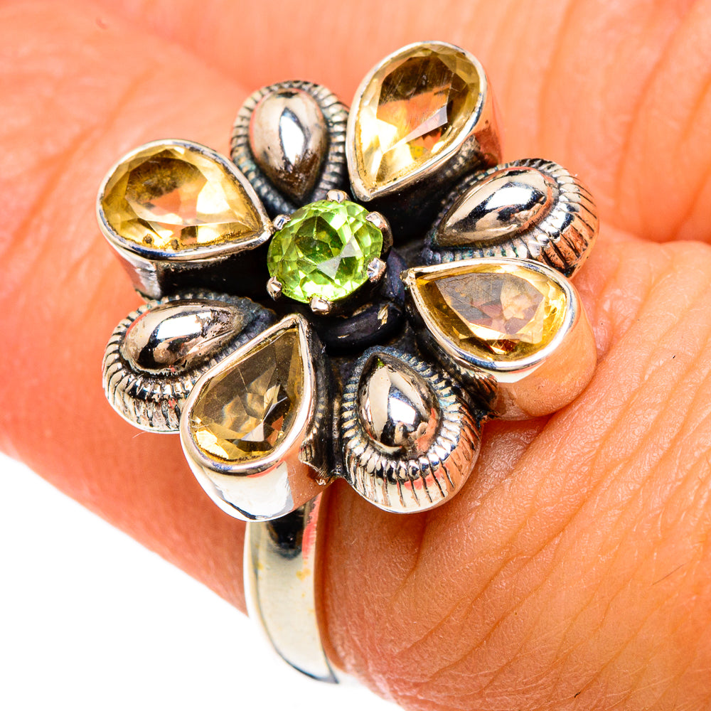 Citrine Rings handcrafted by Ana Silver Co - RING83426
