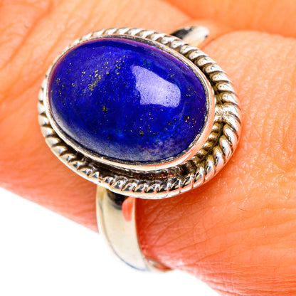 Lapis Lazuli Rings handcrafted by Ana Silver Co - RING83451