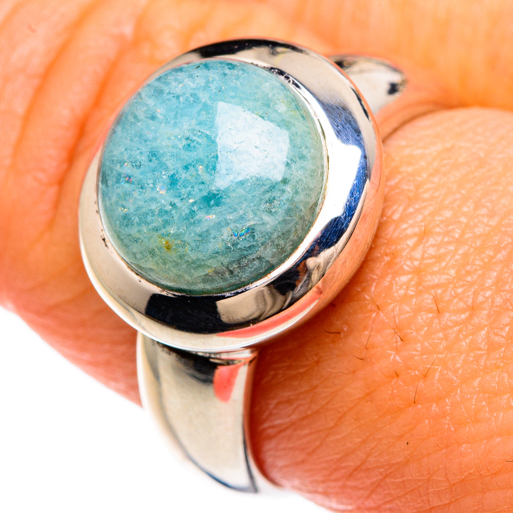 Amazonite Rings handcrafted by Ana Silver Co - RING83458