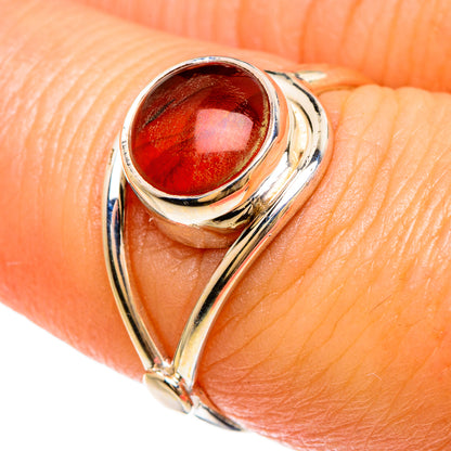 Baltic Amber Rings handcrafted by Ana Silver Co - RING83459