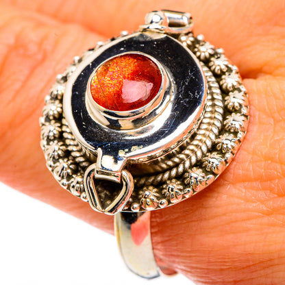 Sunstone Rings handcrafted by Ana Silver Co - RING83460