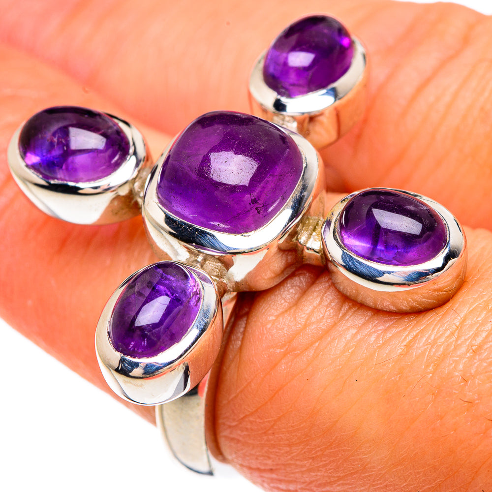 Amethyst Rings handcrafted by Ana Silver Co - RING83466