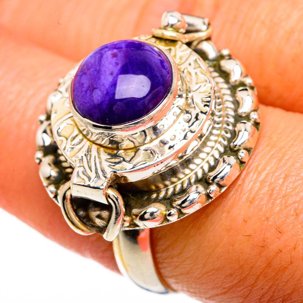 Charoite Rings handcrafted by Ana Silver Co - RING83470