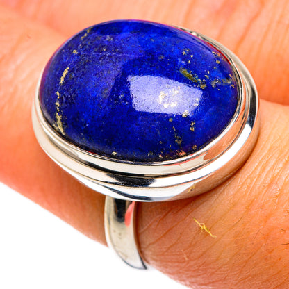 Lapis Lazuli Rings handcrafted by Ana Silver Co - RING83491