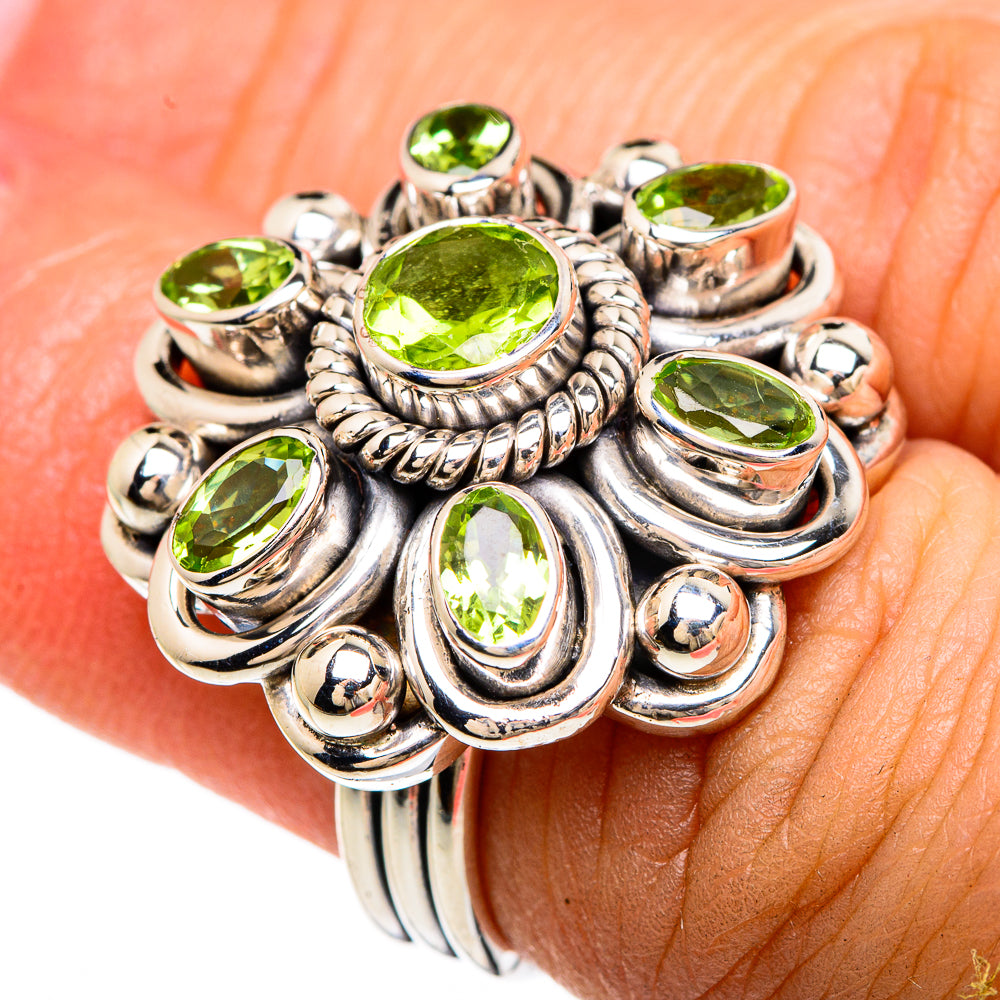 Peridot Rings handcrafted by Ana Silver Co - RING83495