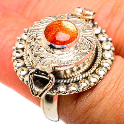 Sunstone Rings handcrafted by Ana Silver Co - RING83502