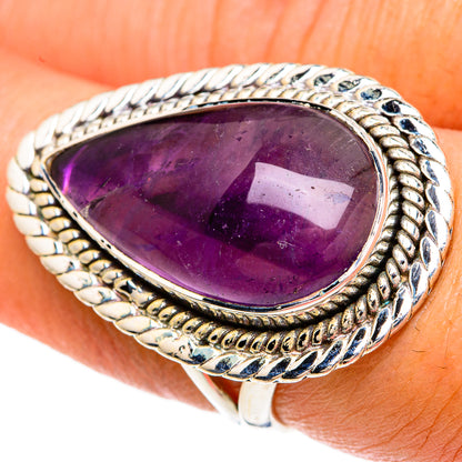 Amethyst Rings handcrafted by Ana Silver Co - RING83505