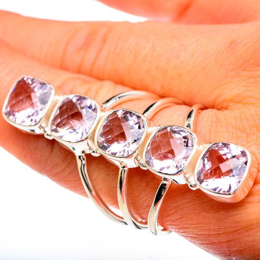Kunzite Rings handcrafted by Ana Silver Co - RING83506