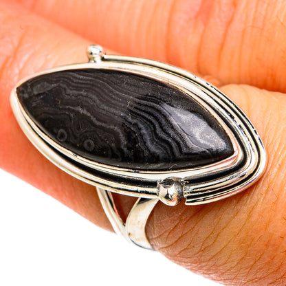 Psilomelane Rings handcrafted by Ana Silver Co - RING83510