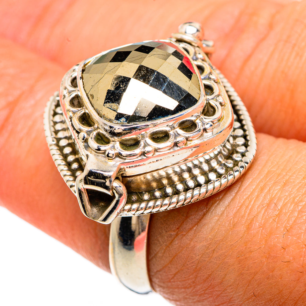 Hematite Rings handcrafted by Ana Silver Co - RING83519