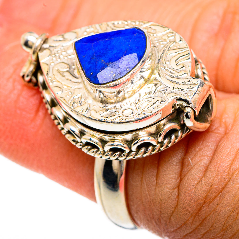 Lapis Lazuli Rings handcrafted by Ana Silver Co - RING83523